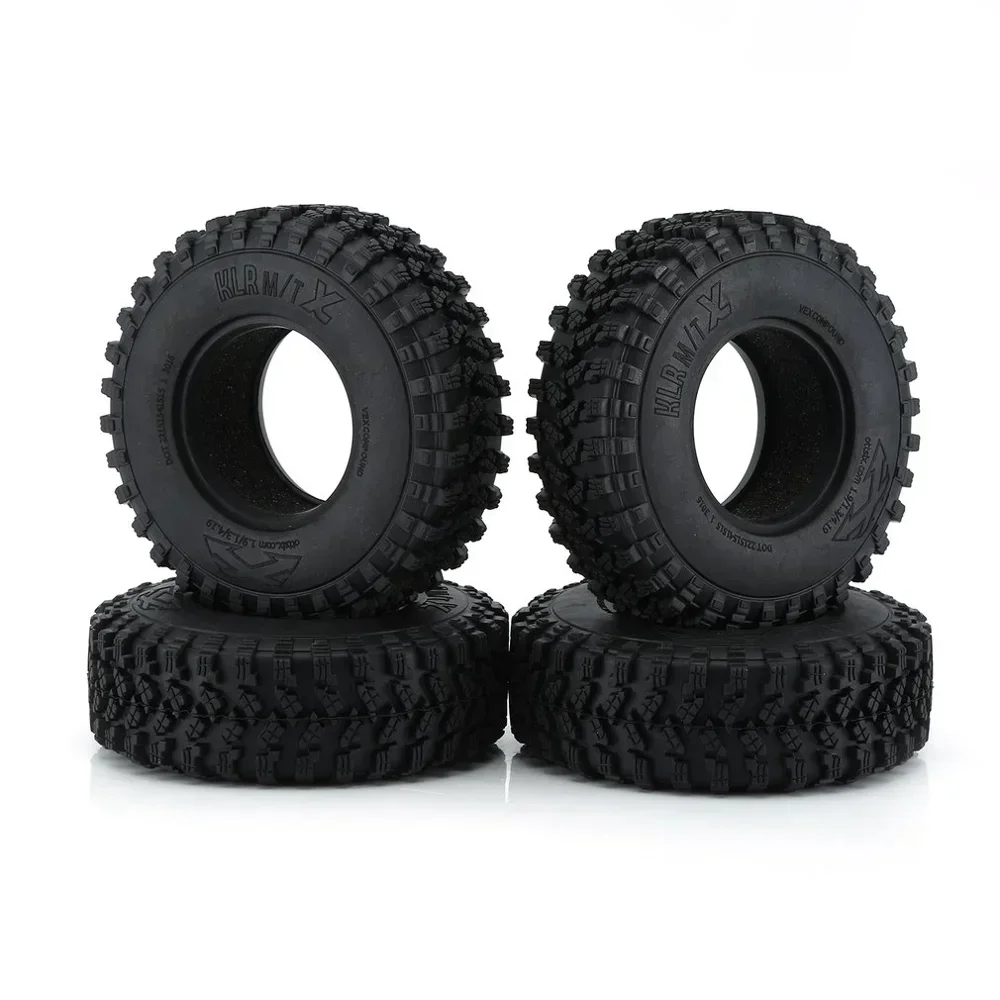4 قطعة NEEBRC 1.9 بوصة مجموعة الإطارات Skidproof المطاط الإطارات ل 1/10 RC سيارة الزاحف شاحنة Traxxas مائل 4x4 Trx4 ترقية الملحقات