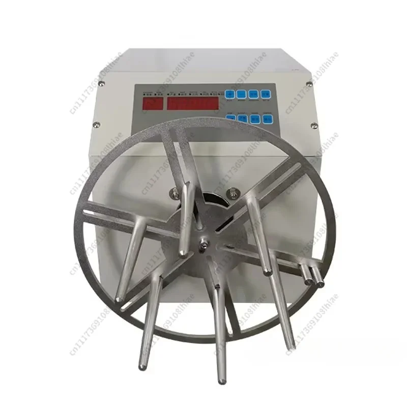 400w Semi-automatic Winding Machine, Wire Diameter 8mm Below 10M USB Telephone Line AC/DC Power Cord Winding Machine