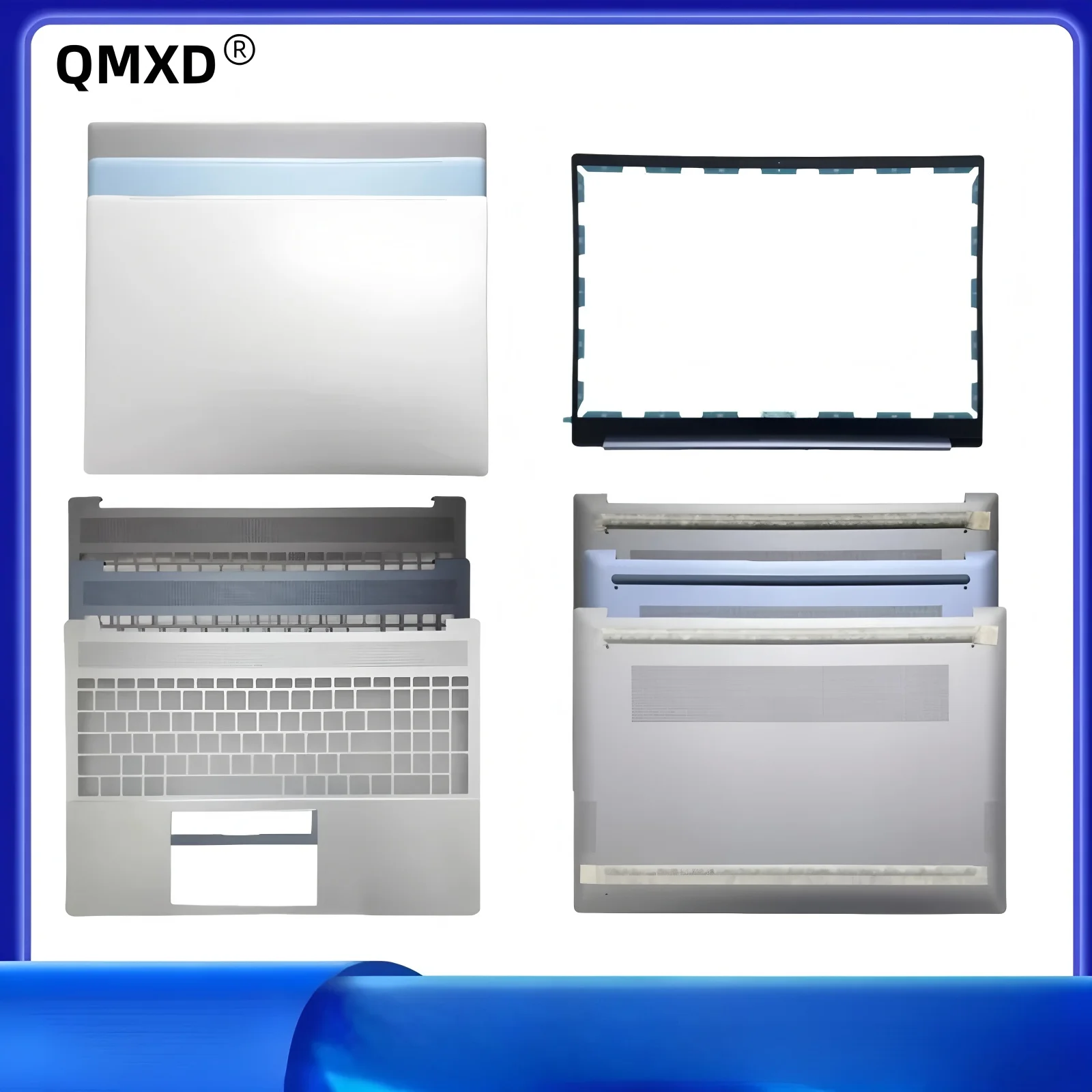 

QMXD® New For Xing16 Pavilion 16-AF 16-AG TPN-C178/LCD Back cover Top Case/Bezel cover/Palmrest cover/Bottom cover/ABCD Shell