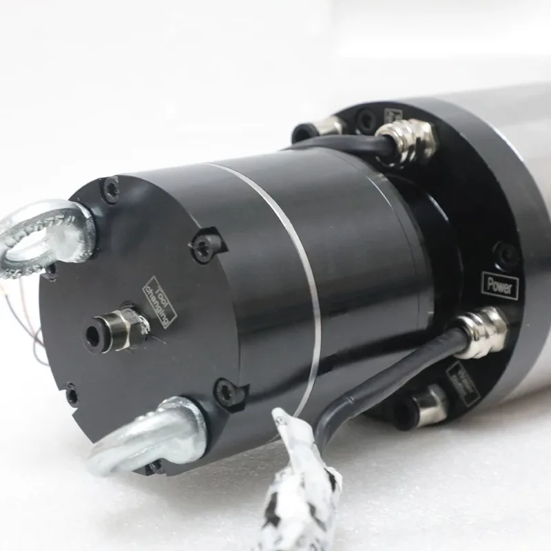 

HQD 7.5KW BT40 BT30 Water Cooled ATC Automatic Tool Changing Spindle Motor for Metal Milling GDL125-40-12Z/7.5