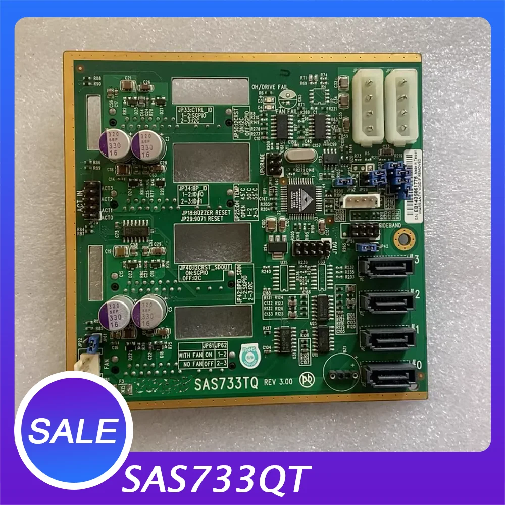 

SAS733QT для Super-micro 3,5 дюйма SATA SAS, объединительная плата с четырьмя отсеками жесткого диска SAS 733QT