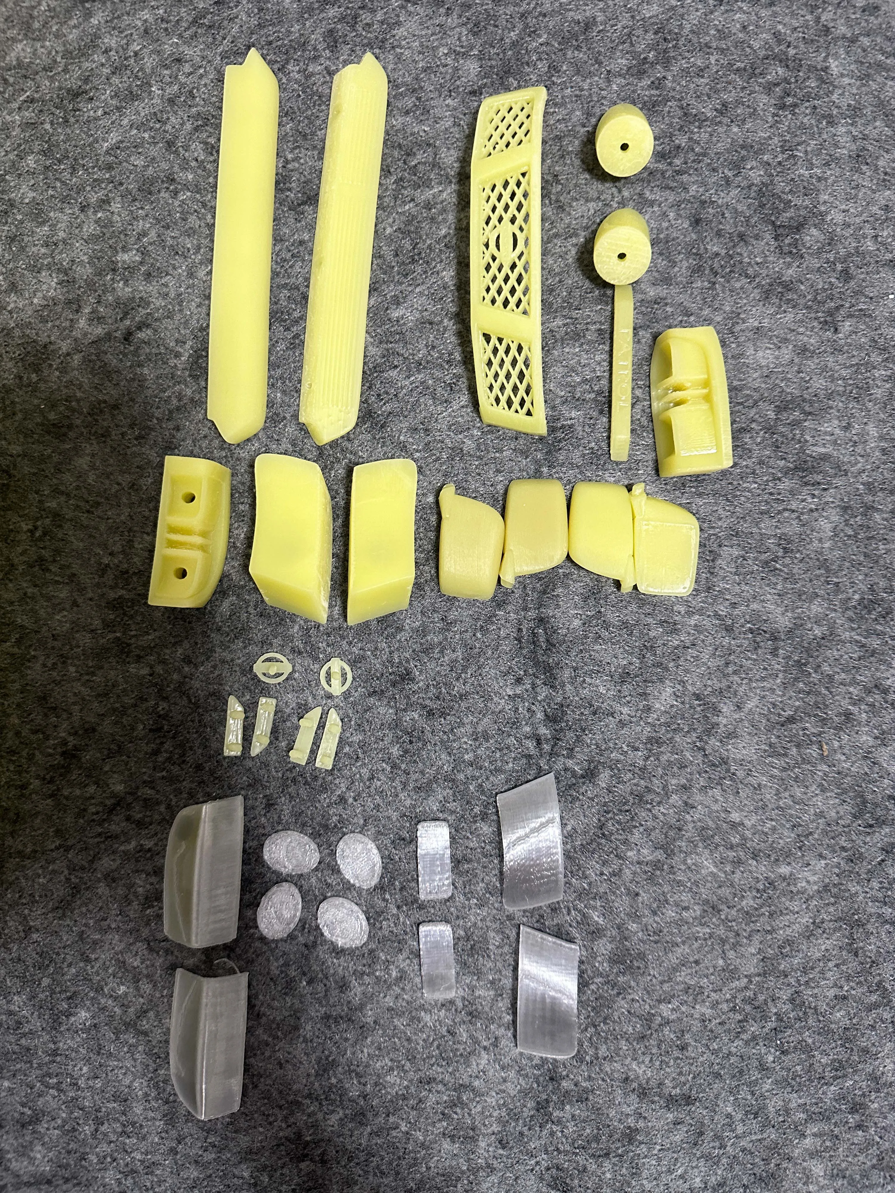 3d Printed RC Car Body Kit Y61 242mm WHEELBASE Tamiya MST SCX10 TRX4 NT4 JT4 RGT AT4