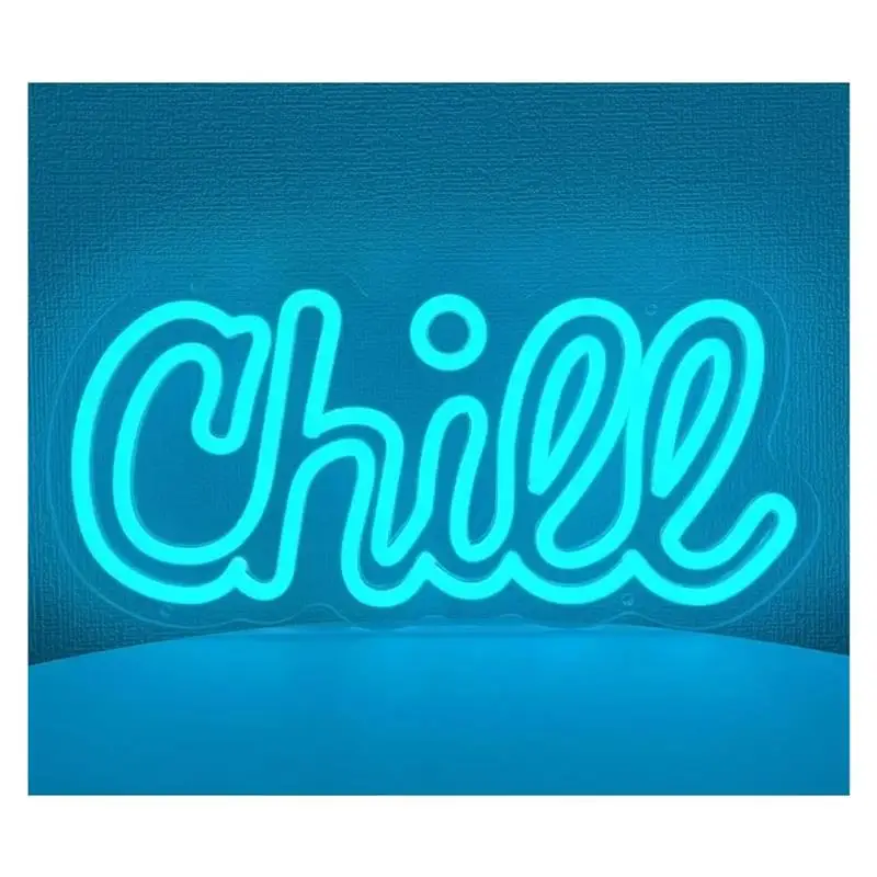 chill-neon-sign-light-for-wall-decor-lights-for-man-cave-bedroom-bathroom-bar-party-club-sign-illuminated-348cm×16cm