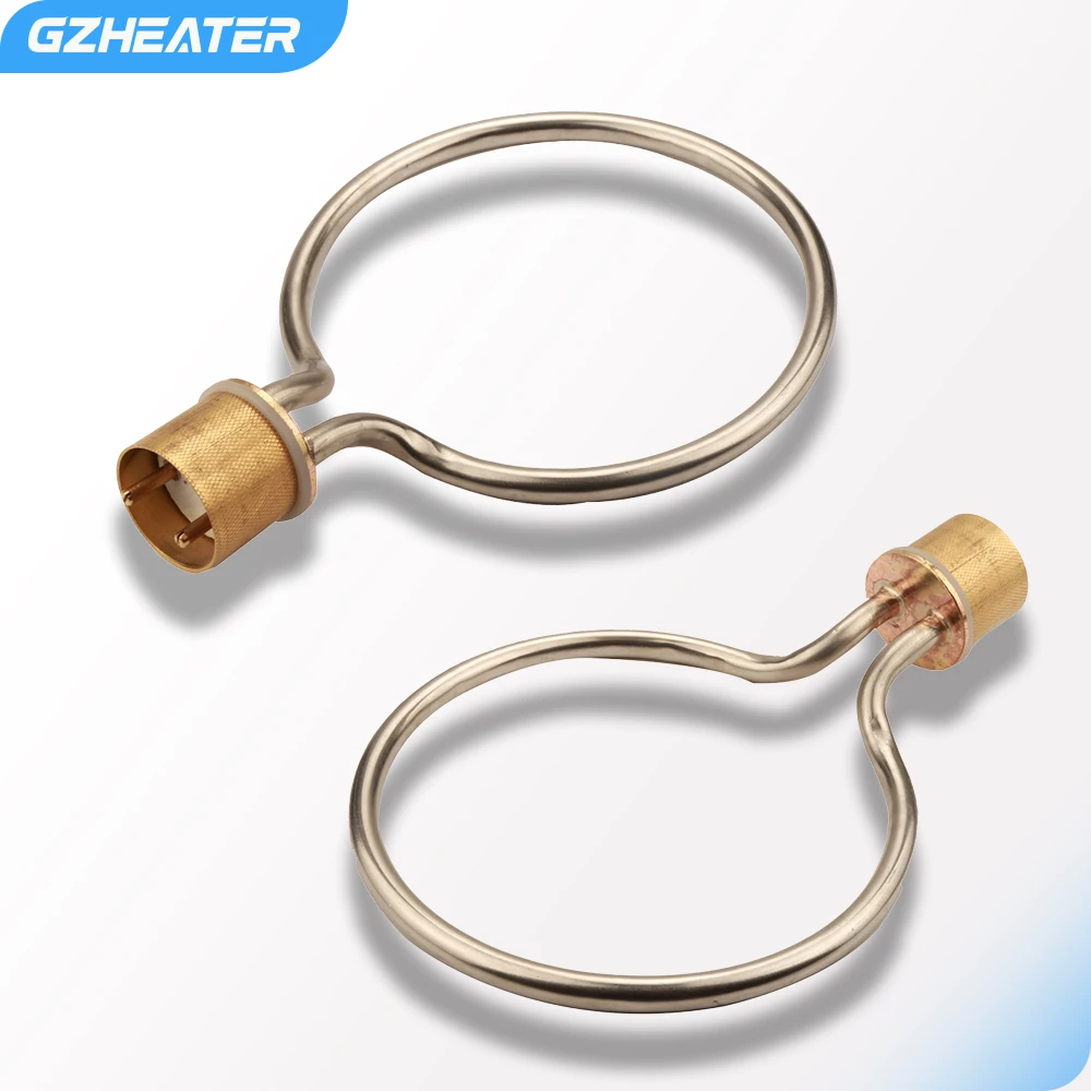 2000W 220V Flange Heater Element 42mm 1-1/4" Ring Shape Electric heating tube for High pressure disinfection pot accessories