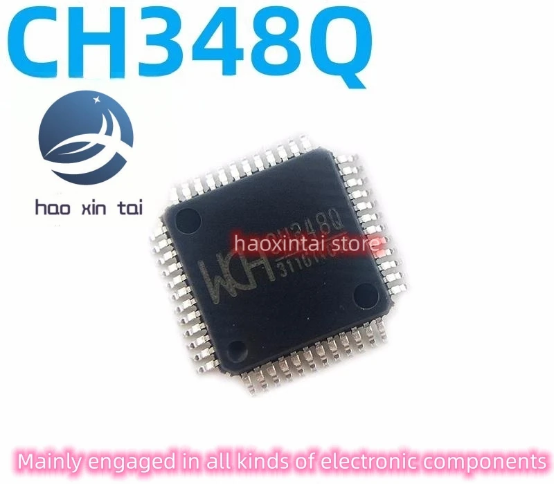 10pcs spot shot original CH348Q LQFP-48 USB to 8 serial port chip