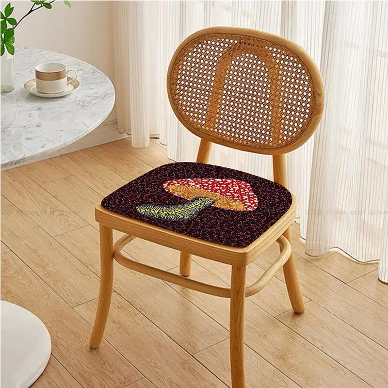 Yayoi Kusama  Modern Minimalist Style Dining Chair Cushion Circular Decoration Seat For Office Desk Sofa Decor Tatami