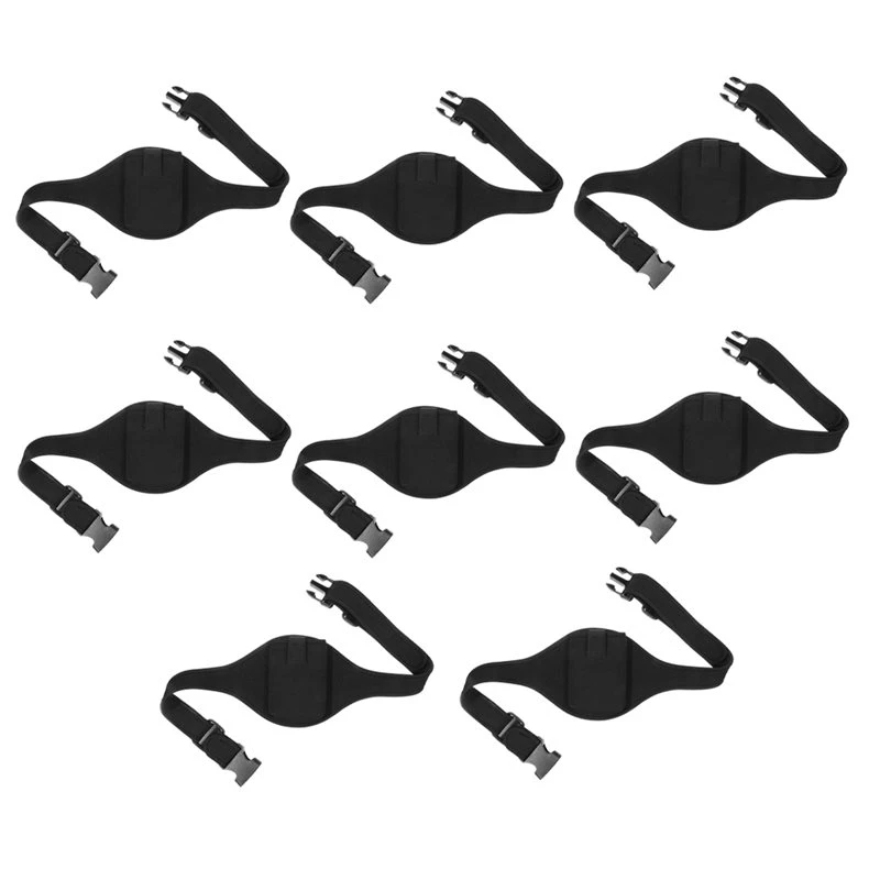 EYELNEW Mic Belt Wireless Microphone Holder 8 Pack Microphone Belt Waistband Bag Microphone Belt Pouch