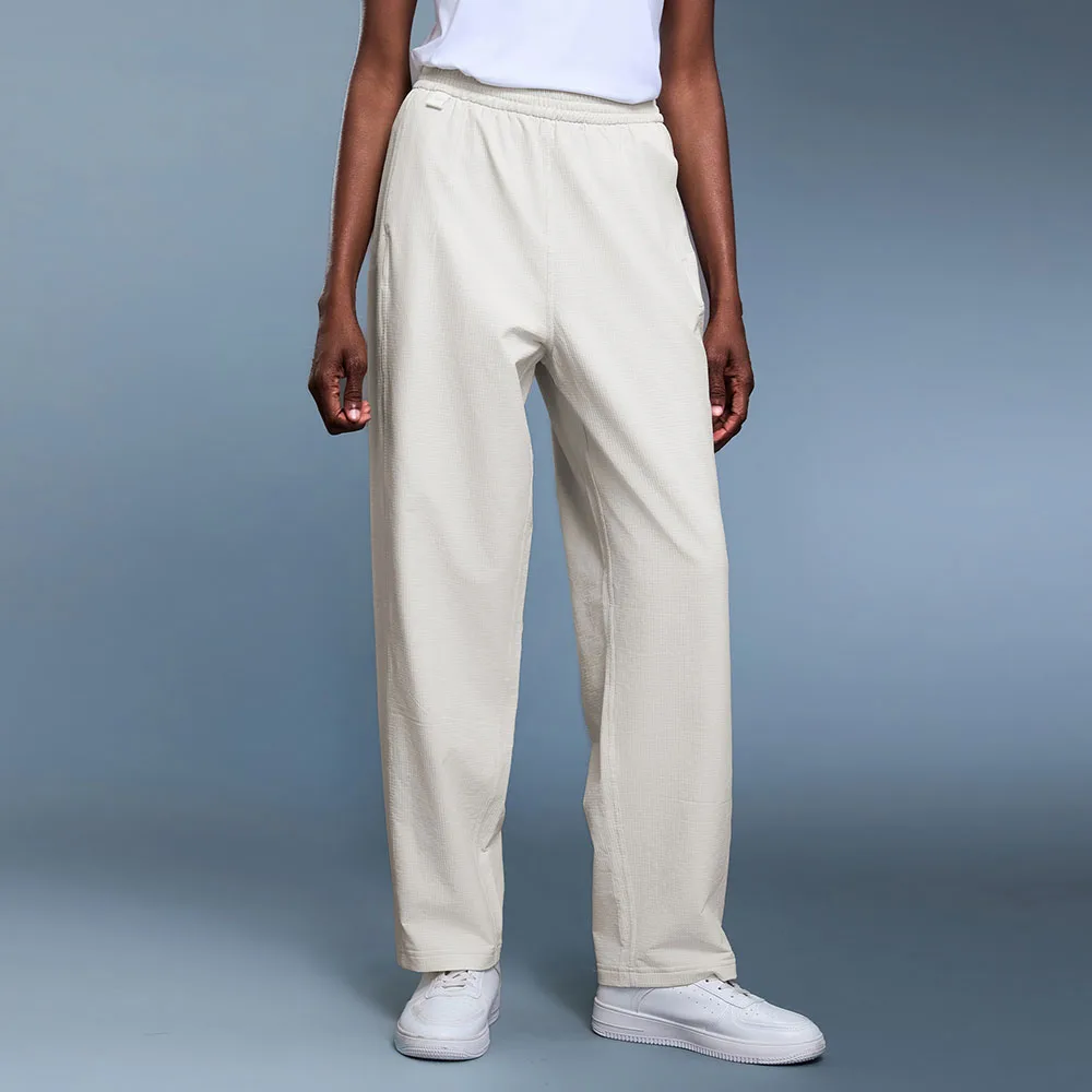 

‌Women's Fleece-Lined Straight-Leg Pants - Loose Fit High-Waist Casual Trousers for Work & Daily Wear