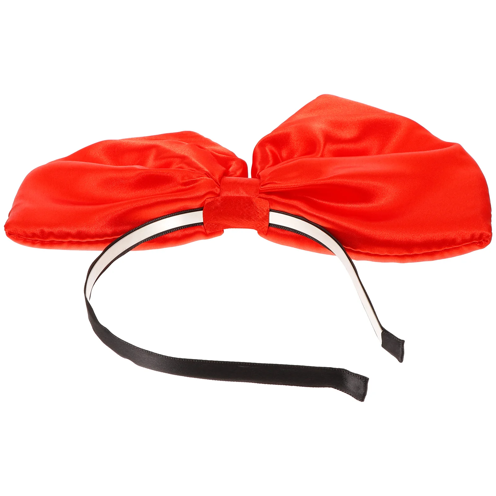 Noël rouge nœud papillon bandeau grand bandeau pour femmes filles fête Costume décoration nœud papillon bandeau femme bandes de cheveux