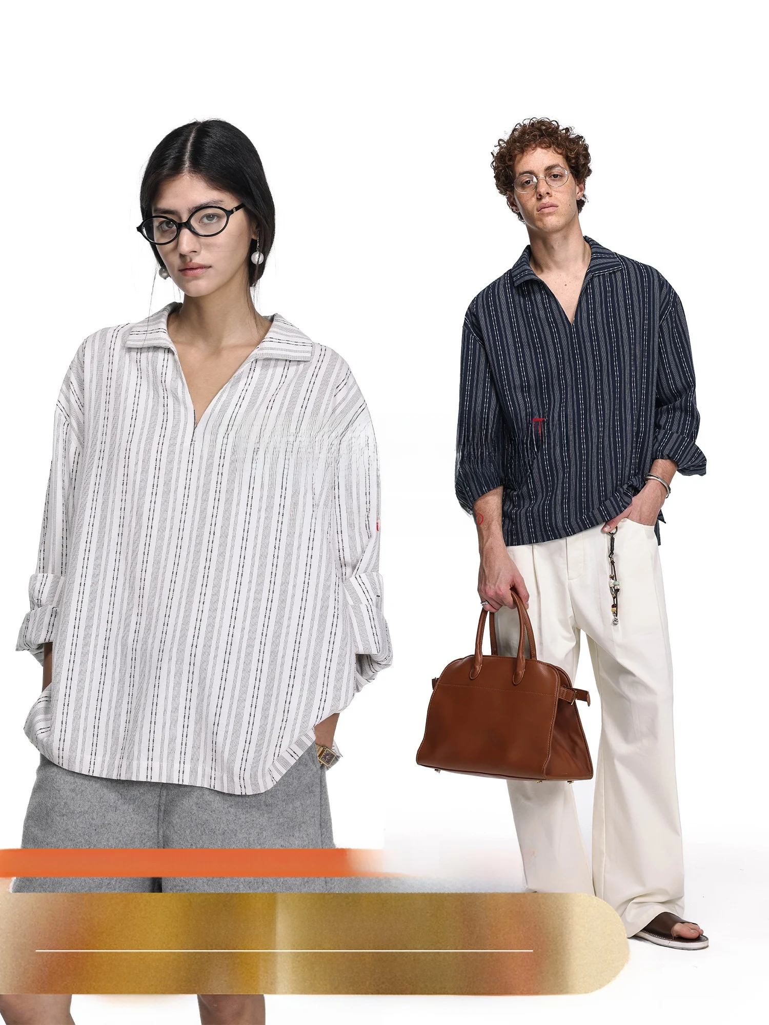 

UnvesnoUN Vertical Texture Simple V-ne Long Sve irt Luxury Urban Commute Sle Cotton Spring Faion Youth Men's irt