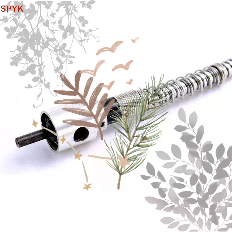 Engraver Flexible Shaft 6mm Flex Shaft Handpiece Power Tool Electric Drill Handle Chuck Separate Mini Grinder Accessories