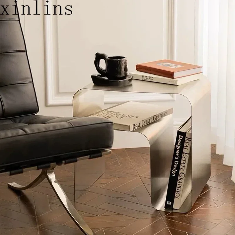 

Stainless Steel Modern Coffee Table Luxury Minimalist Luxury Unique Coffee Table Design Vintage Muebles Para El Hogar Furniture