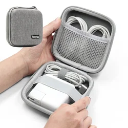 Portable Mini Hard Shell Digital Gadgets Storage Bag Bluetooth Earphone MAC Charger Case Data Cable U Disk Organizadores Box