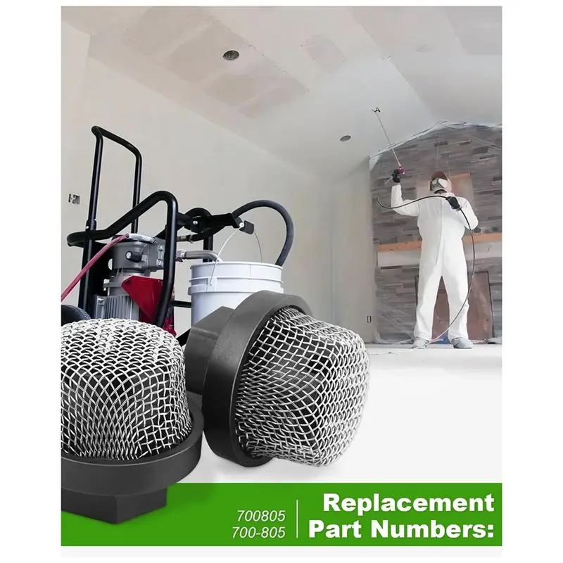 700805/700-805 Airless Paint Sprayer Air Inlet Filter Suitable For 3/4 Inch Threaded Inlet Filter Screen Suction Filter Durable