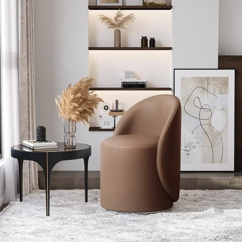 Chairs Luxury Kitchen Dining Chair Room Chaise Salle Manger Relax Cafe Luxury Nordic Sillas De Comedor Design Artificial leather image 2