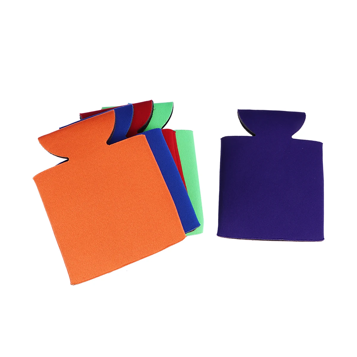 

5pcs Can Sleeve Coolers Beverage Insulated Holders Stubby Thermal Bag For Beer Soda Cans Outdoor Picnic Camping Party Foldable