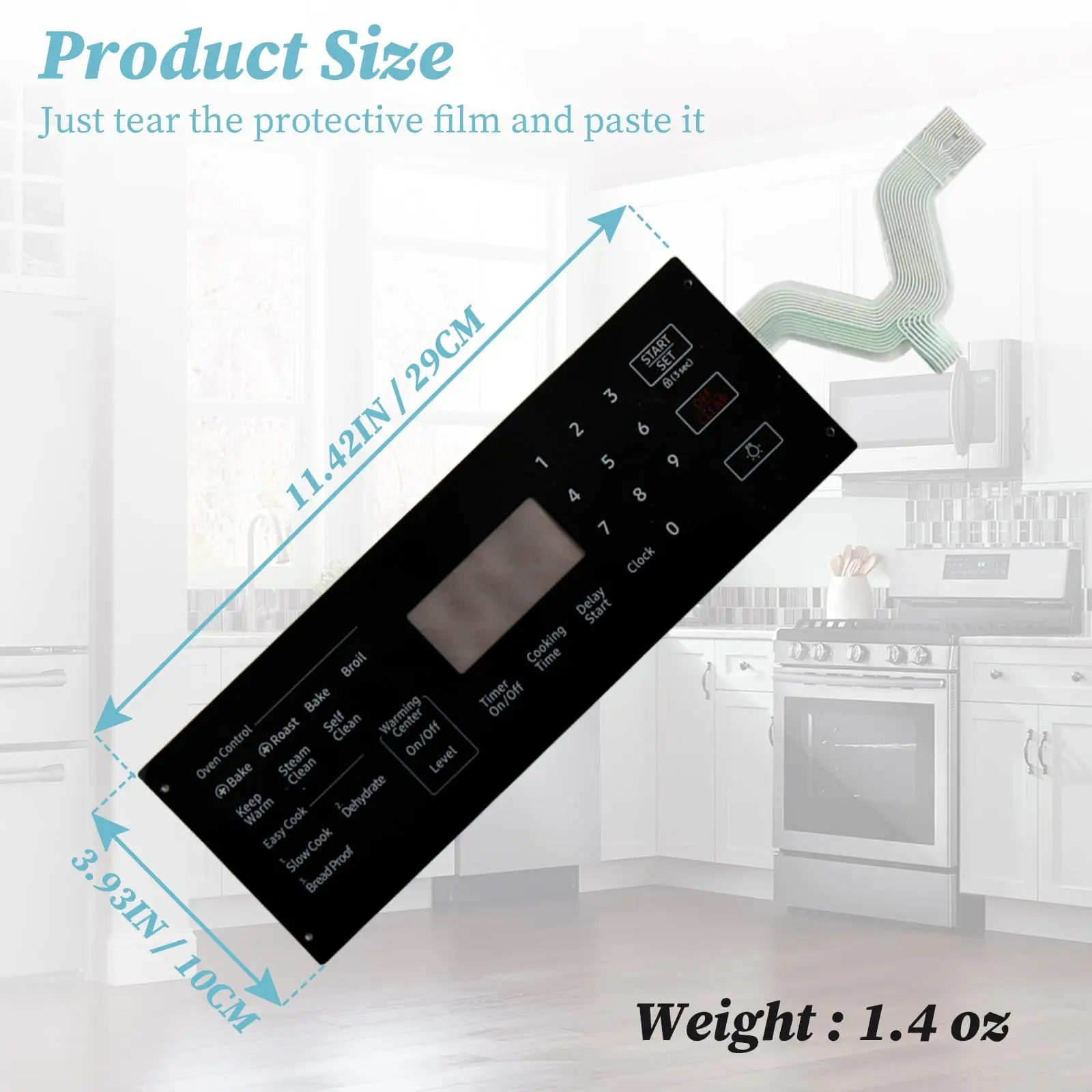 DG34-00043A Touchpad for Samsung Stove Oven Range AP6244845 PS12086110
