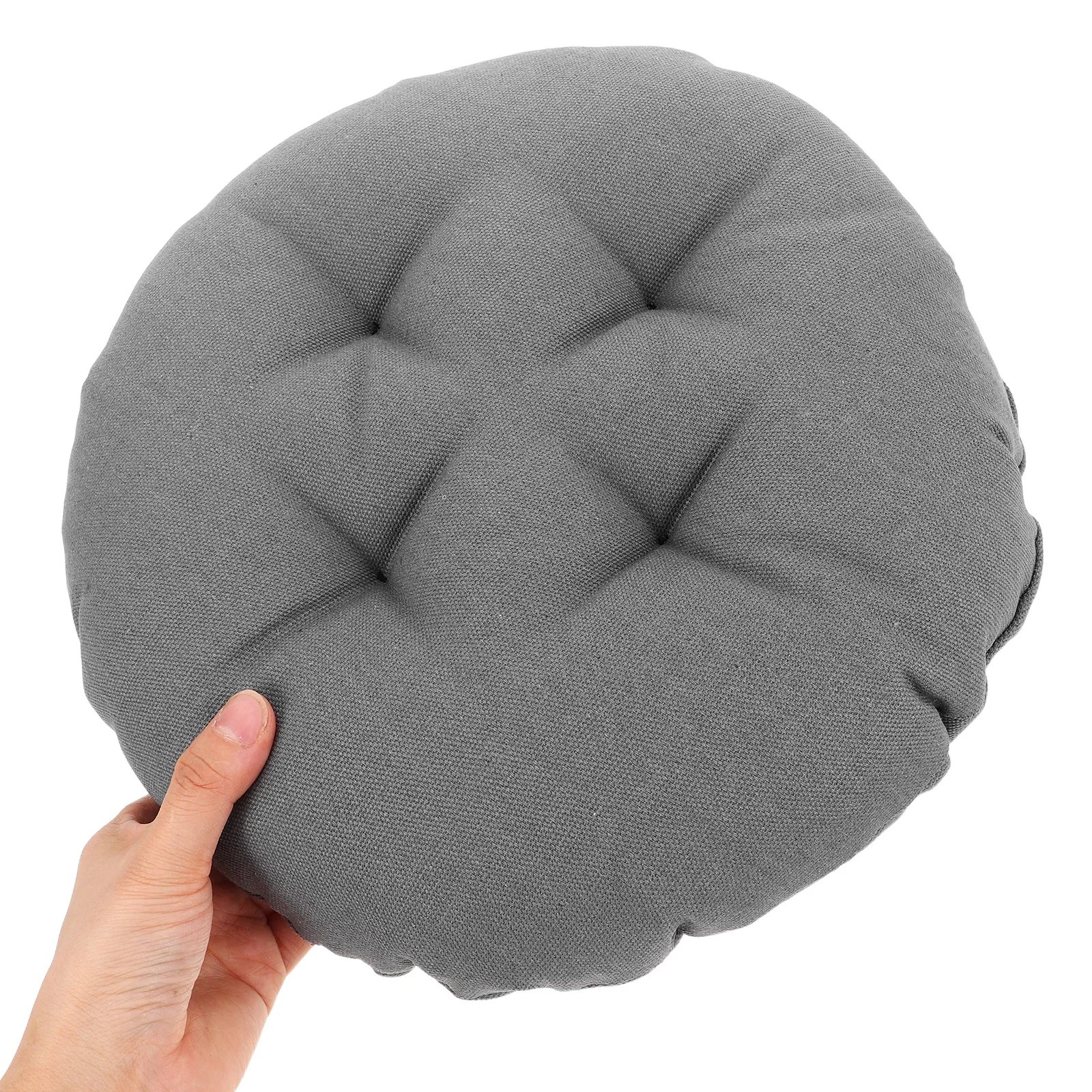 

Round Stool Covers 30cm Thickened Stretchable Elasticized Washable Seat Cushion Non-Slip Pad for Bar Kitchen Living Room Home