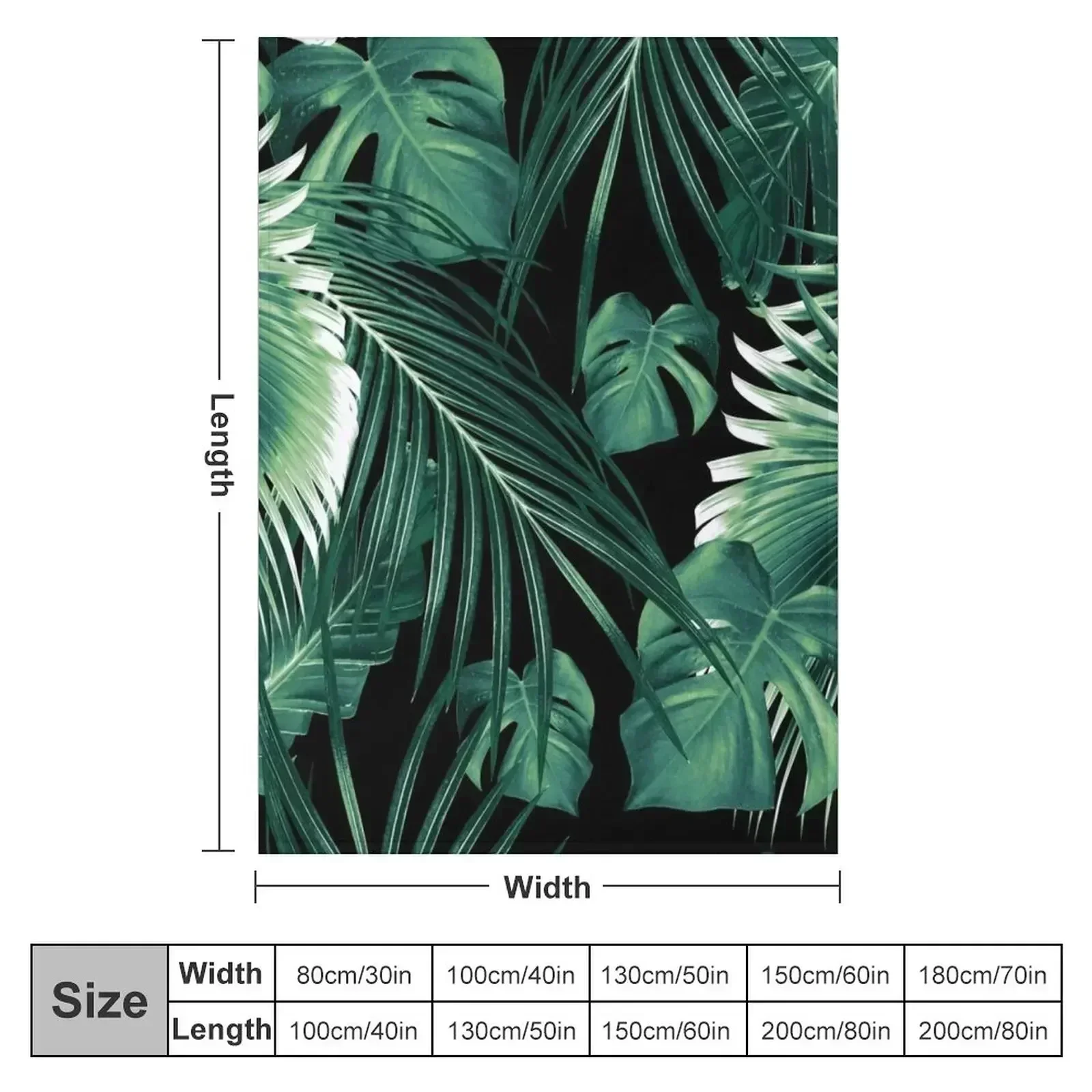 Tropical Jungle Leaves Dream #6 #tropical #decor #art Throw Blanket Picnic heavy to sleep Luxury Designer Vintage Blankets