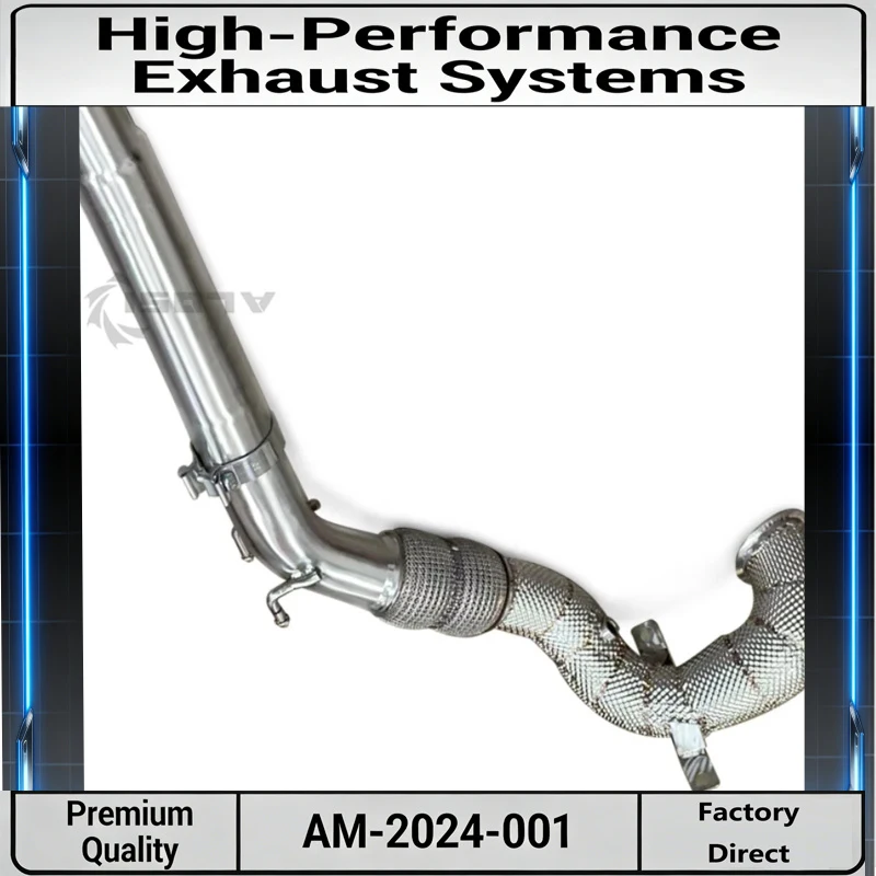 

Fit for Volkswagen Tiguan 2.0T 2020-2023 Models High-Performance Exhaust downpipe System with GPF Catalytic Converter