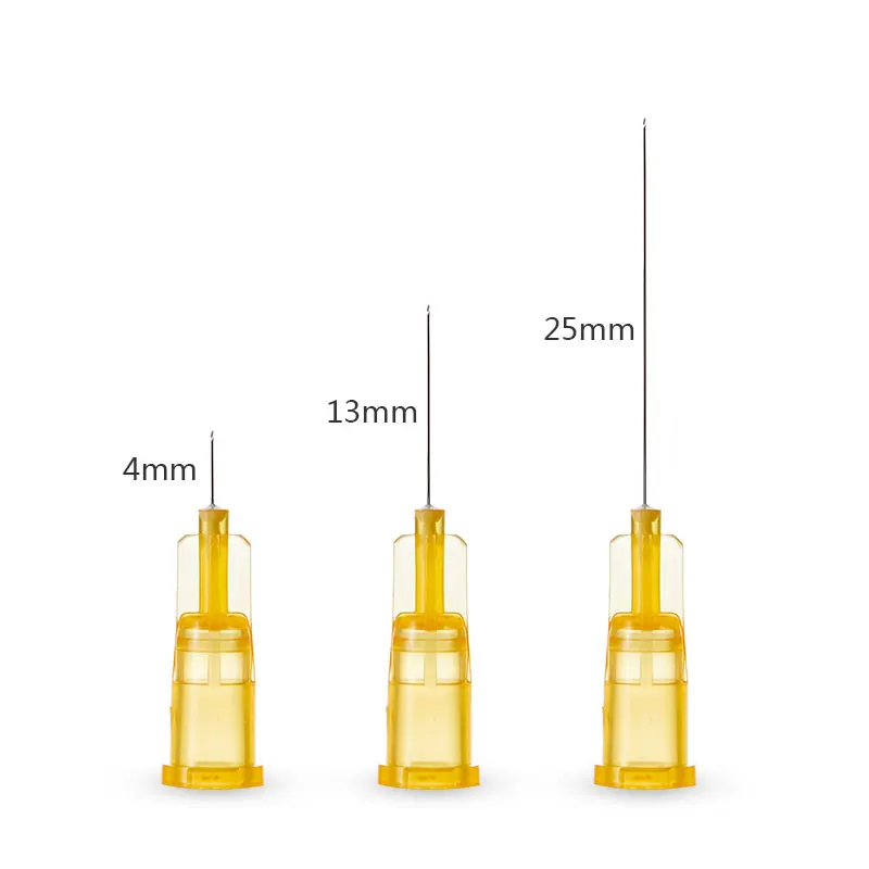 

30G 34G 4mm 13mm 25mm Teeth Disposable Needles Eyelid Tool Parts Painless Small Irrigator Superfine Beauty Meso Needle