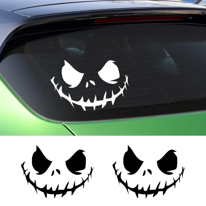 Pumpkin King Car Stickers for Window Glass Bumper Door Decoration Racing Helmet Decals Cool Moto Body Styling Halloween Elements