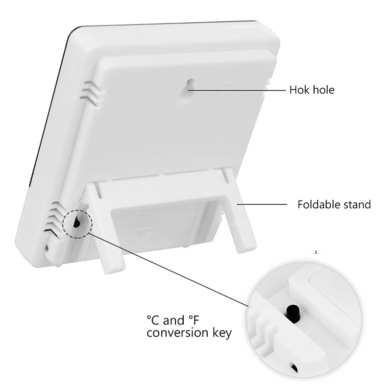 Indoor Digital Thermometer Home Hygrometer,Accurate Outdoor Temperature Monitor,Humidity Gauge Indicator Thermometer