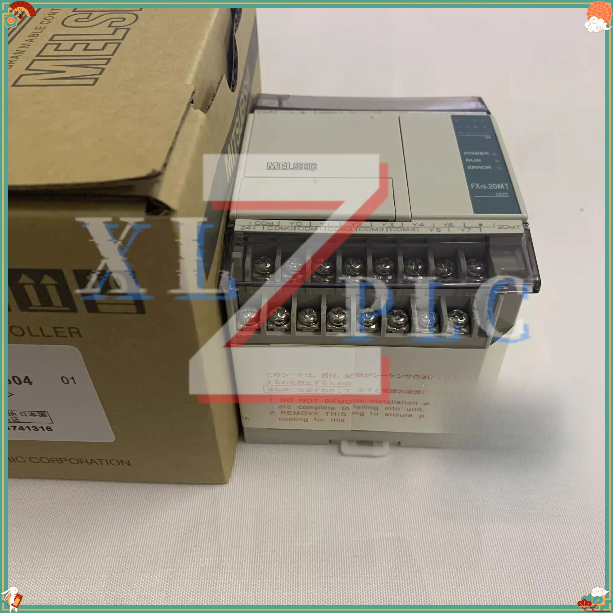 Original and genuine PLC controller FX1S- 10/14/20/30/MR/MT-001