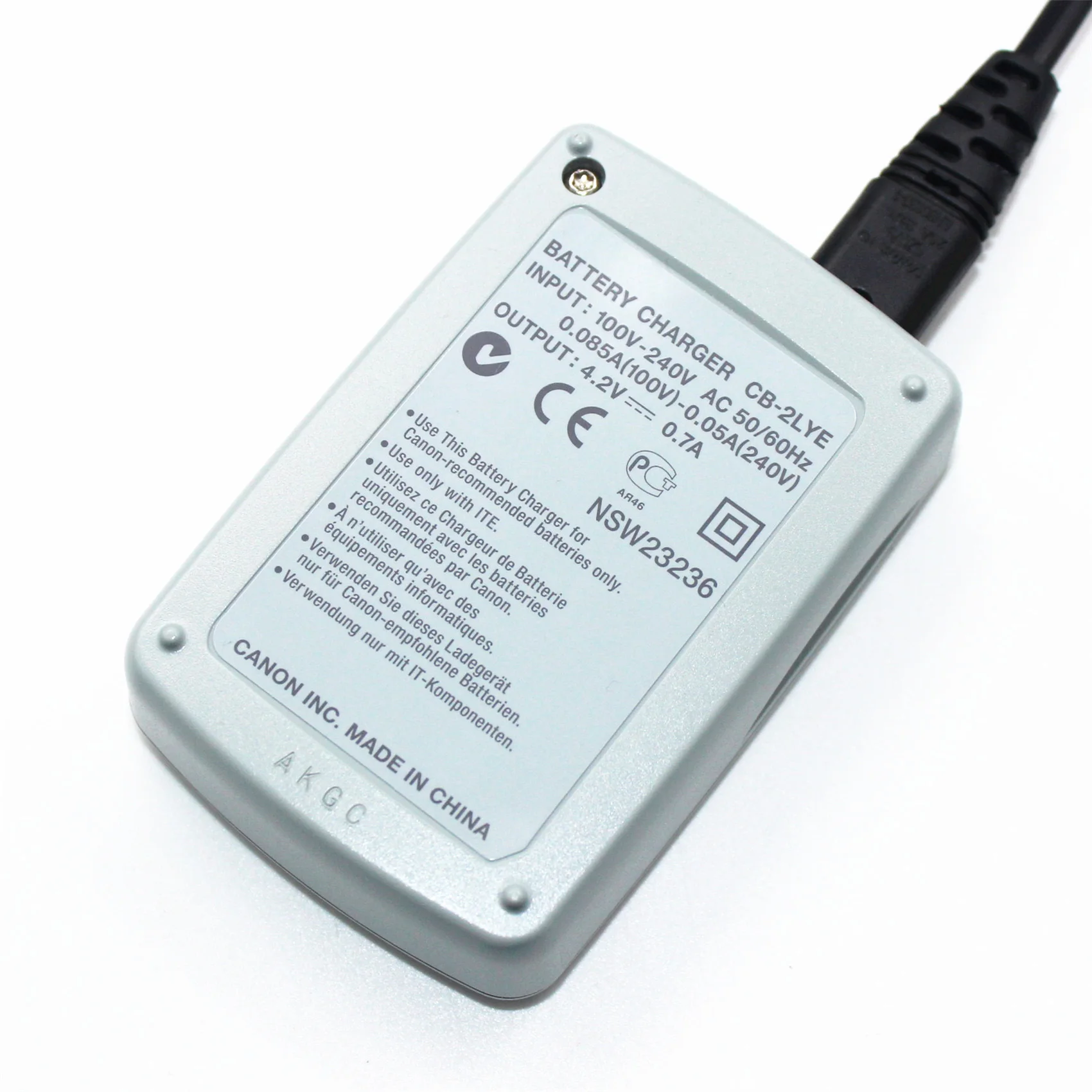 CB-2LYE 2LYE CB-2LY 2LY Battery Charger Camera for Canon NB-6L NB6L IXUS 85IS, 95IS, SX170, 240, 260, 500, 530, 600,700 Camera