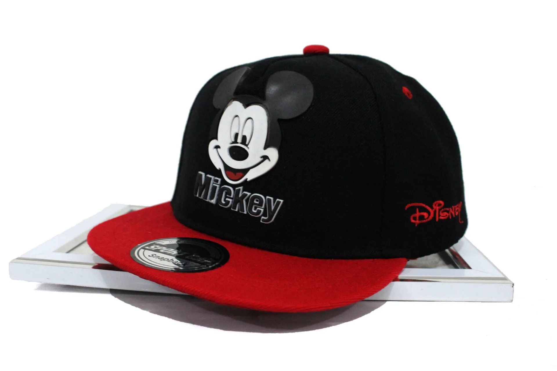 Disney Official Anime Kids Baseball Hats Cute Mickey Mouse Child Cap For Summer Mickey Spiderman Cotton Baby Hat Boy Girl Gifts