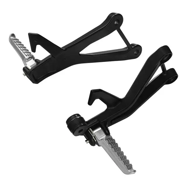 Motorcycle Rear Passenger Foot Pegs Bracket Pedal For