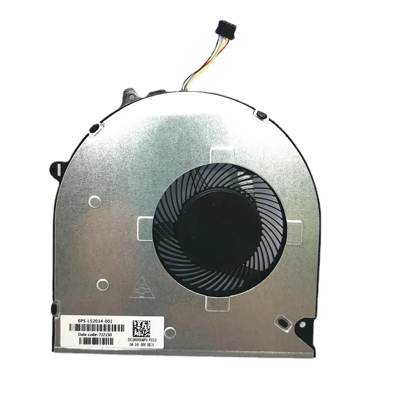 suit for  HP 15-DU 15S-DU0002TX L52034-001 DC5V 0.5A 4PIN CPU fan cooling fan