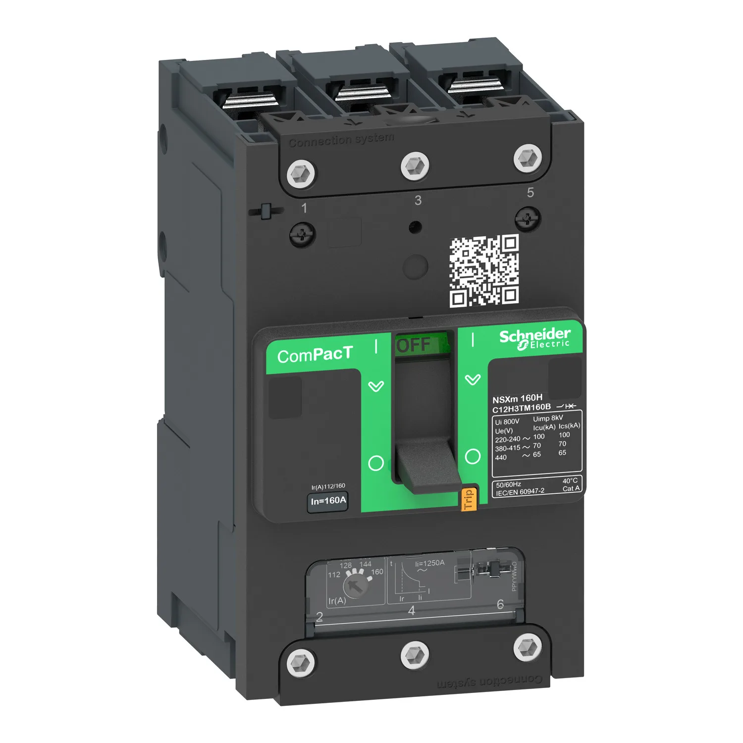 

LV427451 NSX100m N TM25D 3P busbar new model C11N3TM025BZ NSX100m N 50kA AC 3P3D 25A TMD BUSBAR circuit breaker