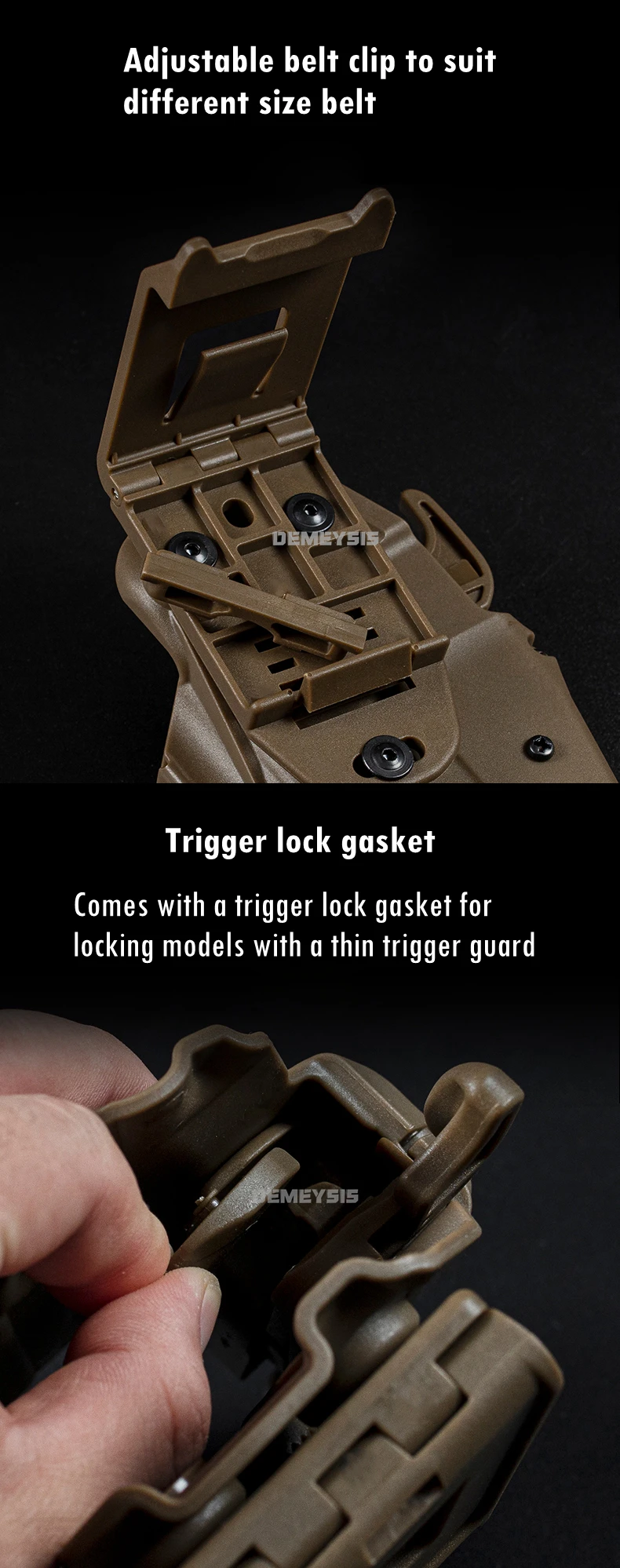 Tactical Gun Holster for G17 20 21 22 37 SIG P226 Hunting Shooting Pistol Waist Holsters Airsoft Combat Gun Case