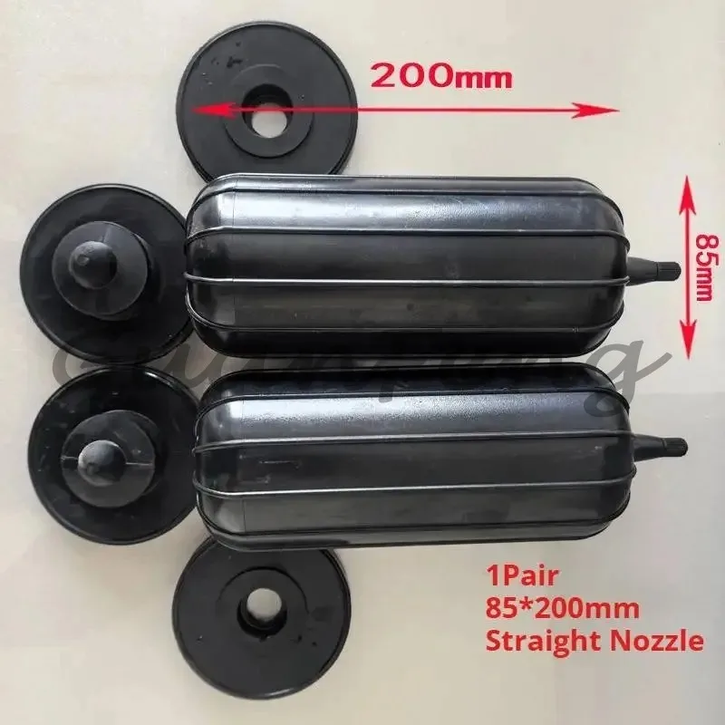 Rear Suspension Airbag Springs, Noise Reduction Straight Air Shock Absorbers, Automotive Air Suspension Replacement Parts