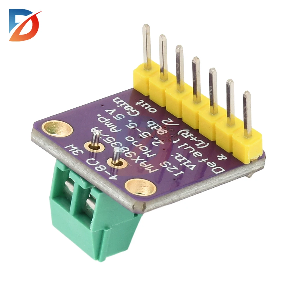 Audio Amplifier Module MAX98357 BGA I2S Filterless Class D Amplifier Module 3.2W Class AB Amplifier Sound for Raspberry Pi Esp32