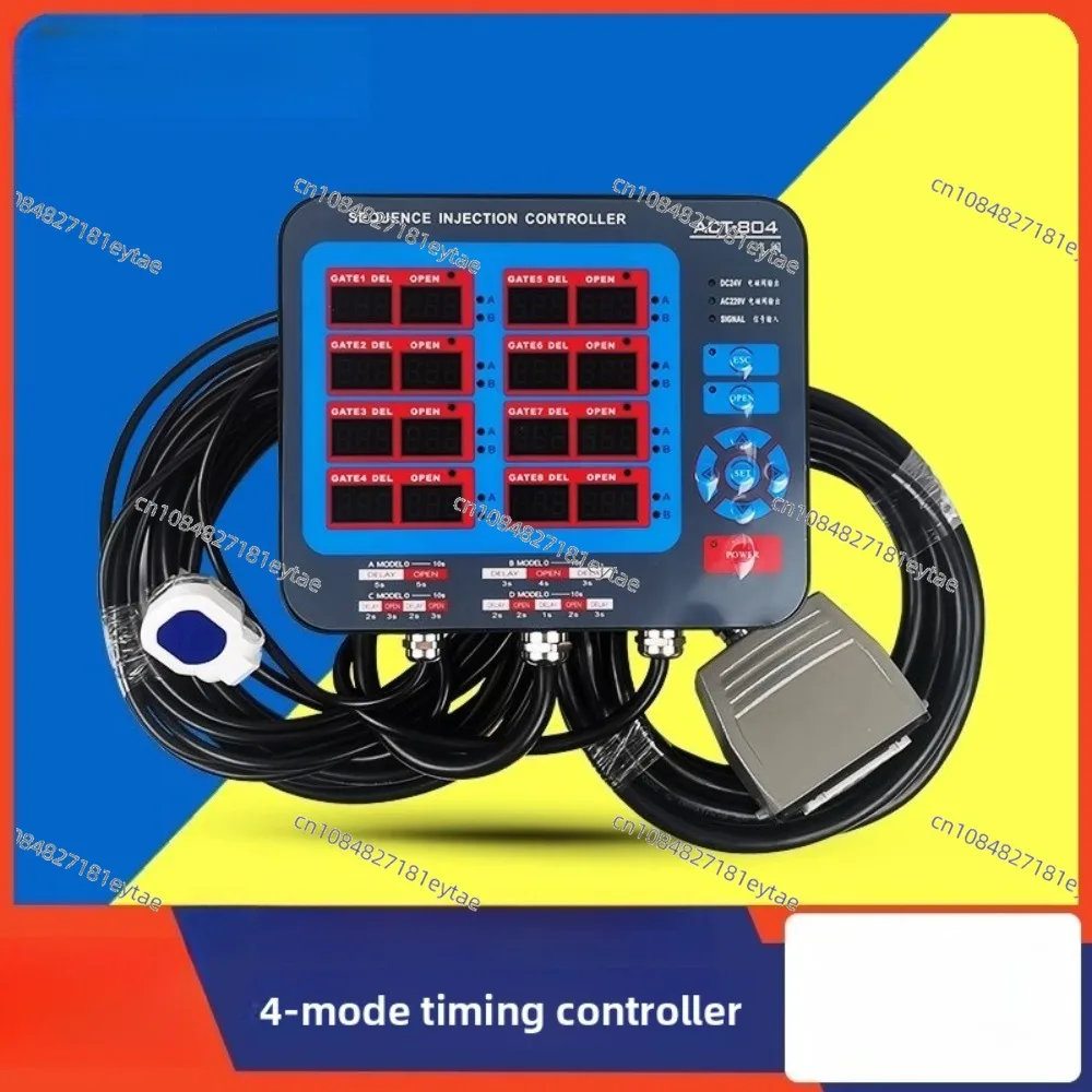 Timing Controller for Hot Runner Injection Mold, Needle/Oil/Steam/Sequence Valve Time Controller