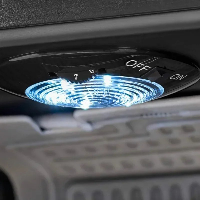 D2BNewAir Getränkekühlschrankkühler |   126 Dosen freistehend mit rechter Scharnier-Glastür |     Mini-Getränke-Organizer für den Kühlschrank P