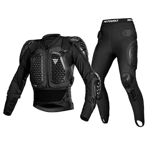 Motowolf Latest Motorcycle Protective armor Suit Off-road Motorcycle Riding armor Jacket