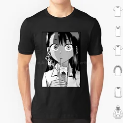 Nagatoro Drinking Juice T Shirt Big Size 100% Cotton