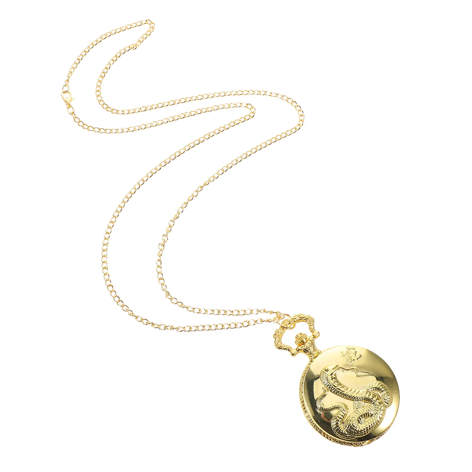 ساعة الجيب خمر الطلب الكبير غطاء الوجه علامات زودياك الصينية ساعة الجيب الميكانيكية نمط الرجعية لعيد ميلاد التخرج