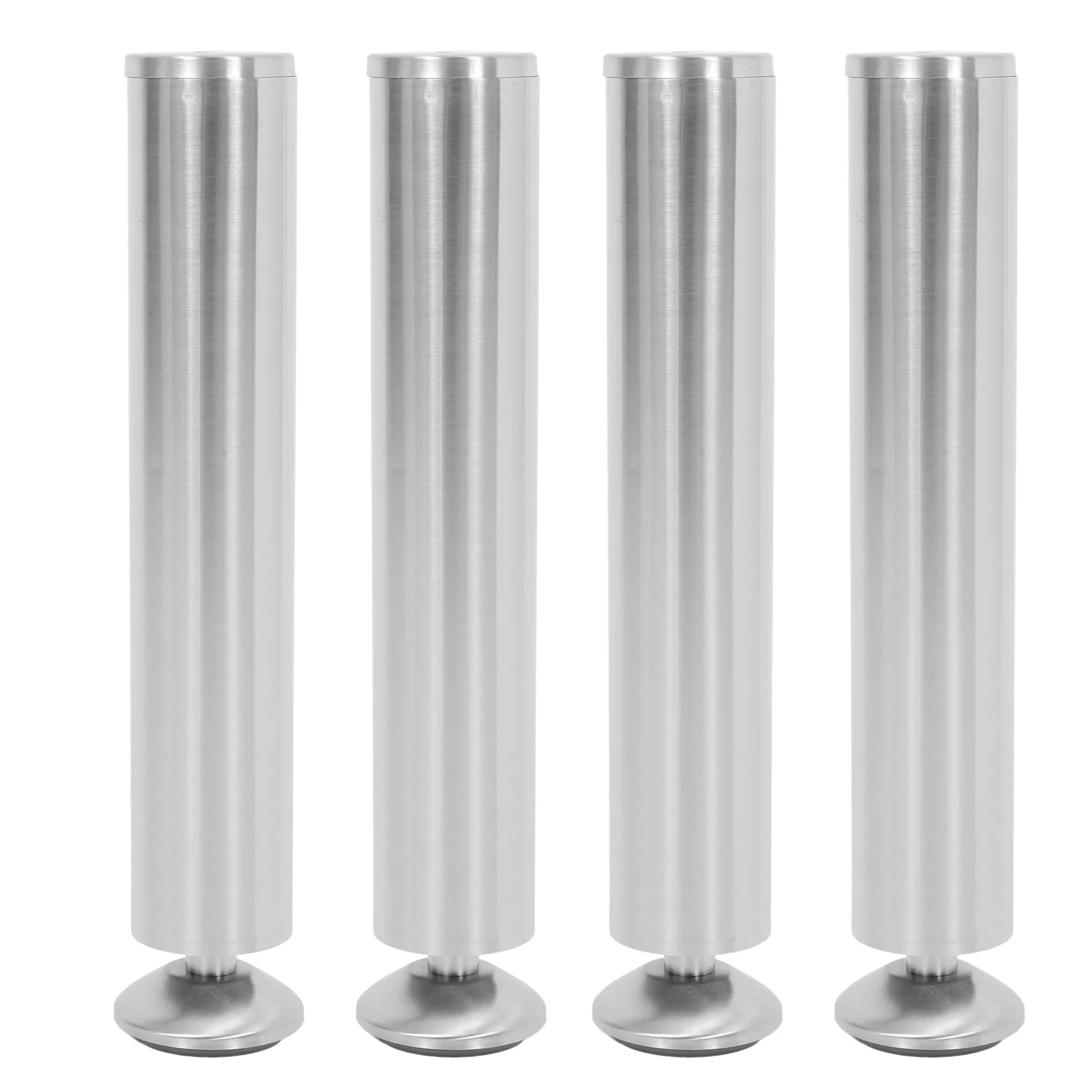 

4Pcs Stainless Steel Furniture Feet Polished Anti-Slip Leveler for Cabinet Coffee Table Chair Long-Lasting Wear Resistant