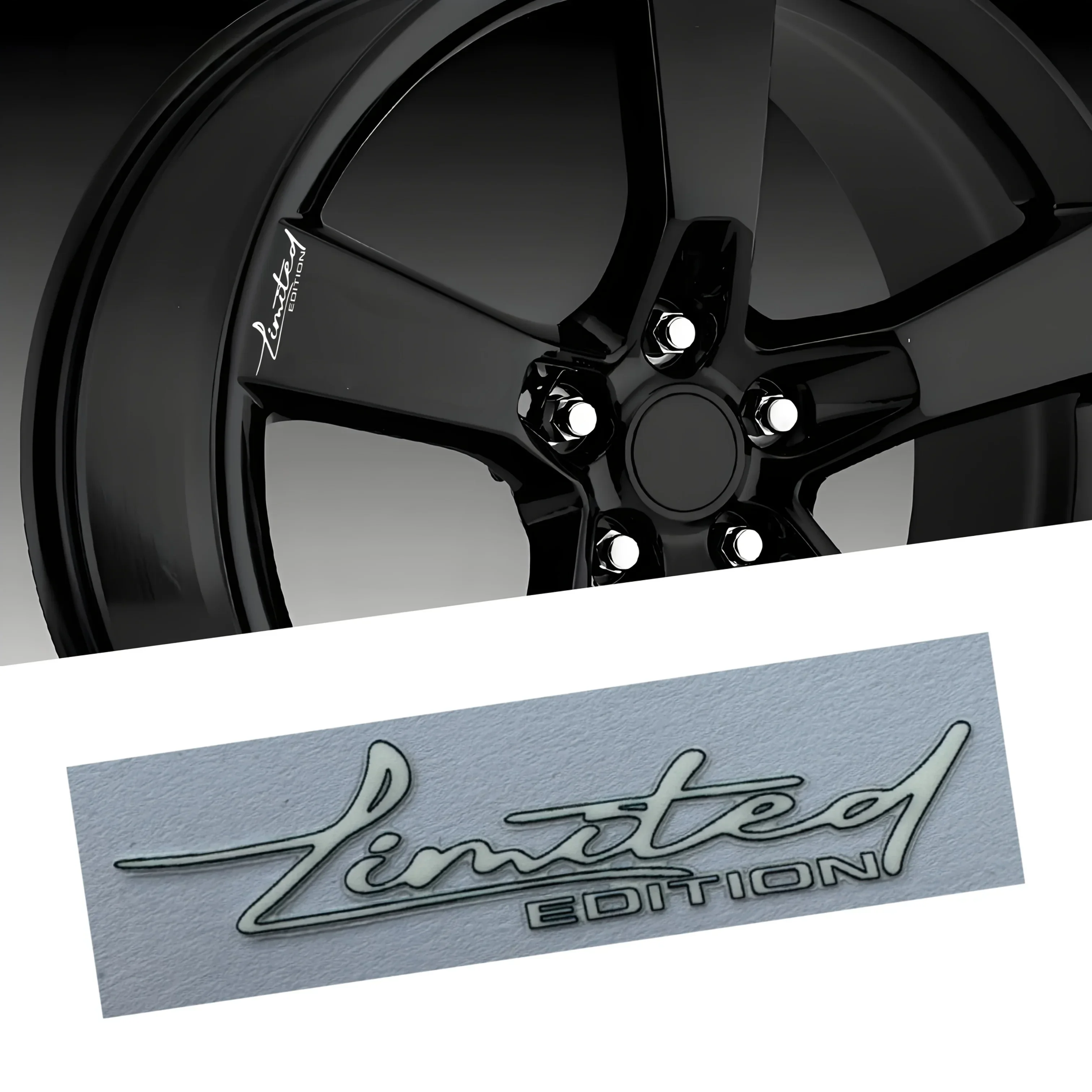 2PCS/SET 한정판 그래픽 자동차 스티커, 차량 외부 및 내부 업그레이드를 위한 독특한 데칼