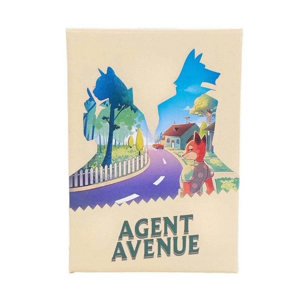 Agent Avenue Board Game Set: Easy Brain-Burning Deduction for Party Fun - Tabletop Card Game Gift