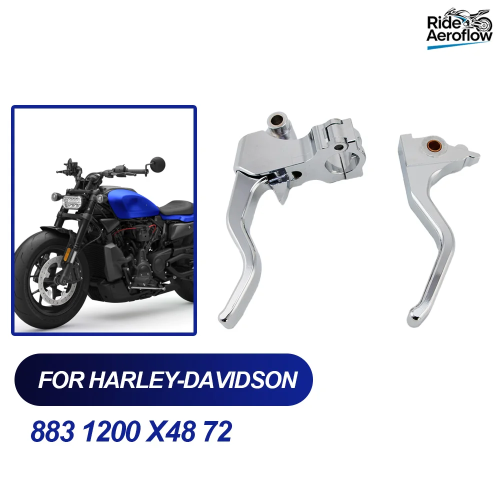 

Motorcycle Short Clutch Lever Seat Brake levers For Harley Sportst 883 1200 XL883 XL1200 48 72 Iron SuperLow 2014-2022