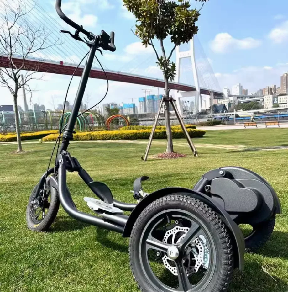 

SRJOINfit Step Fitness Bike Upright Pedal Bike Foldable Internet Celebrity Fitness Step Bike Three Wheel Bike