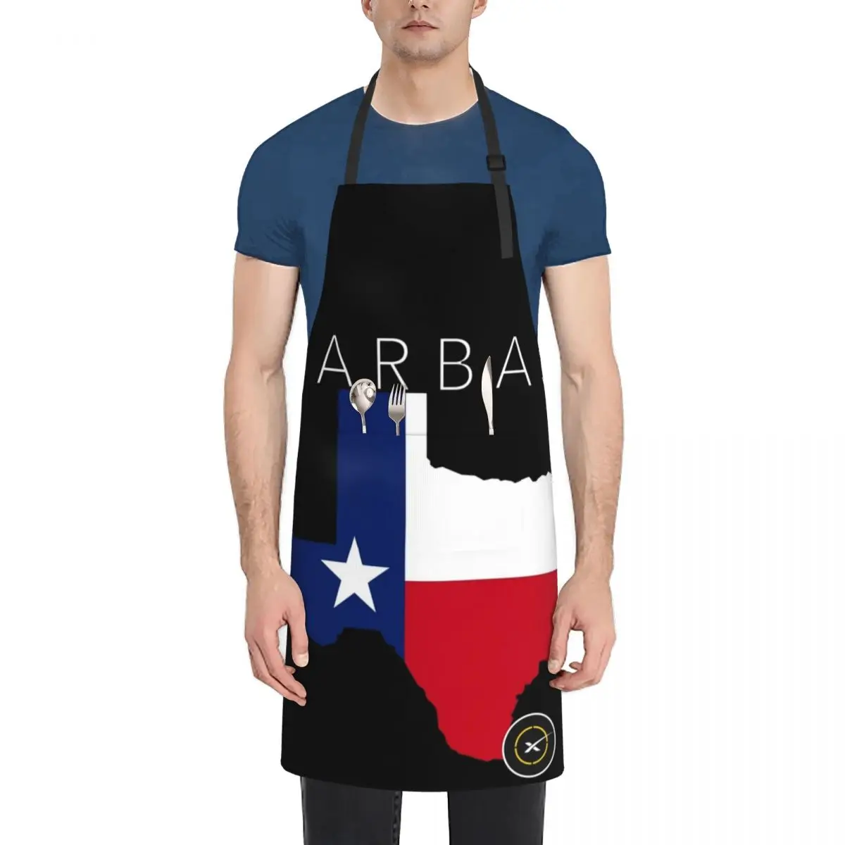 Starbase Texas Apron Women's Home Clothes Women's Dresses Customizable Woman Kitchens For Men Apron