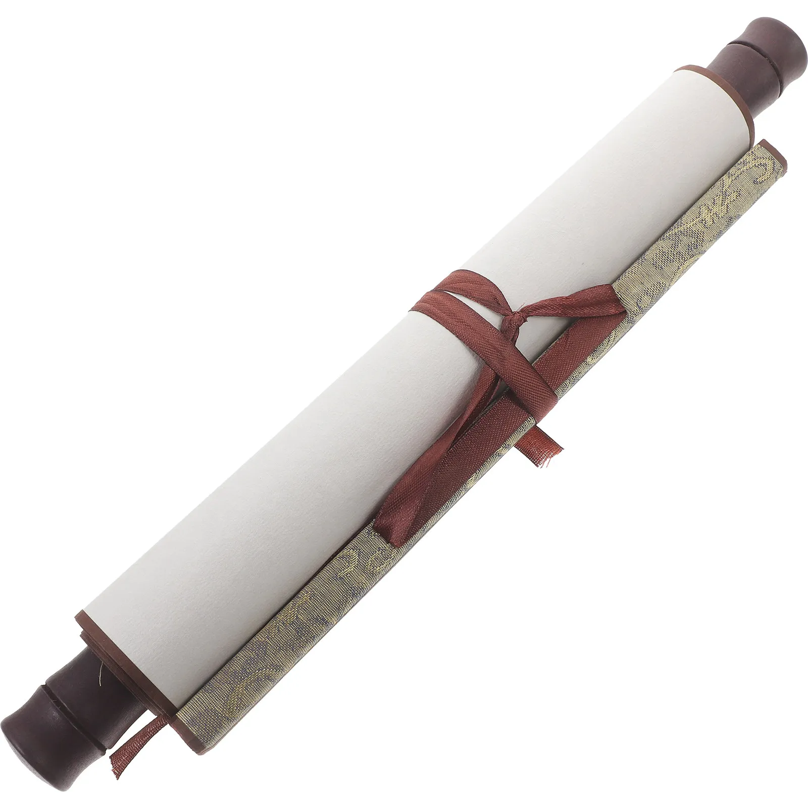 Blank Scroll 27x53cm for Chinese Brush Painting Calligraphy Artwork Moderate Ink Inhibition Premium Material Wall Hanging