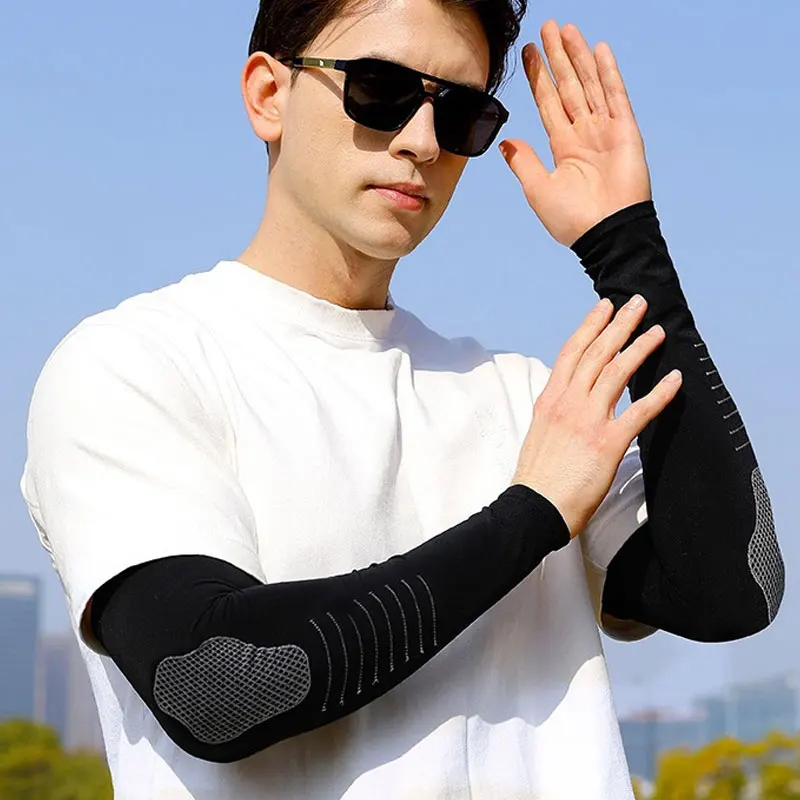أكمام أذرع تبريد صيفية للحماية من أشعة الشمس فوق البنفسجية في الهواء الطلق للرجال والنساء #4