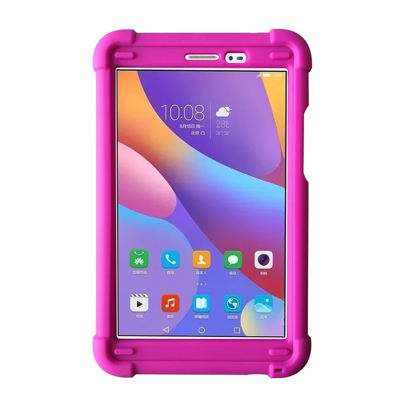 Cover For Huawei MediaPad T2 8 Pro JDN-W09 AL00 Honor Pad 2 8 Inch Tablet Silicone Rugged Case